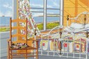Chair Quilt Curtain