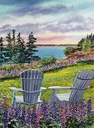 Chair and Lupins 2