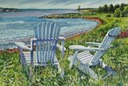 Chairs at High Tide
