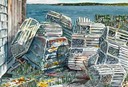 Lobster Traps and Boat