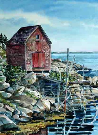 Portuguese Cove Fish Shed