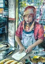Thai Lady Cooking