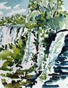 Sketch of Iguazu Falls Two