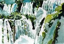 Sketch of Iguazu Falls One