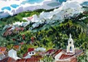 Sketch of Roofs in Samaipata