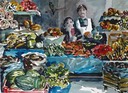 Two Girls at Market