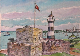 web2015englandsketchportsmouthharbour