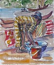 websketch16womanwashingontheVolta